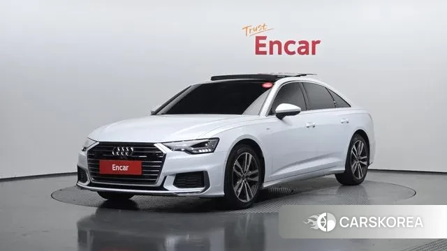 Audi A6 (C8) 2023 Белый из Кореи