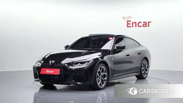 BMW 4 Series (G22) 2024 Черный из Кореи