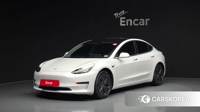 Tesla Model 3 2020 Белый из Кореи