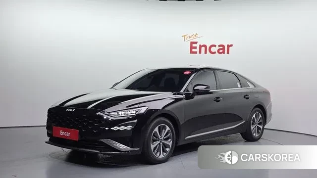 Kia K8 Hybrid 2024 Черный из Кореи