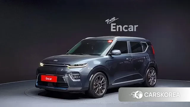 Kia Soul Booster EV 2019 Серый из Кореи