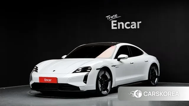 Porsche Taycan 2025 Белый из Кореи