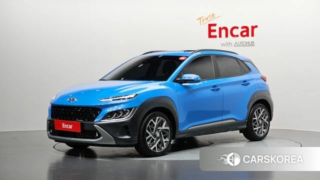 Hyundai The New Kona Hybrid 2022 Синий из Кореи