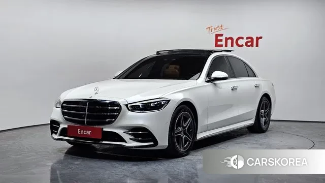 Mercedes-Benz S-Class W223 2022 Белый из Кореи