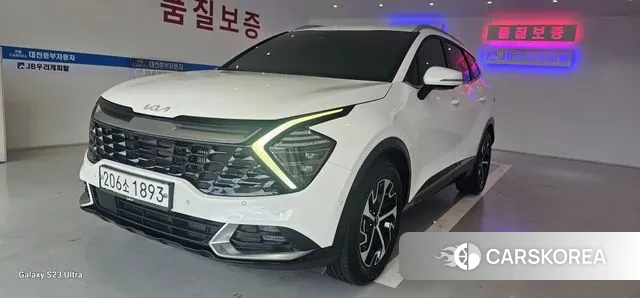 Kia Sportage 5th Generation Hybrid 2023 Белый из Кореи