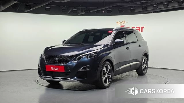 Peugeot 5008 second generation 2018 Синий из Кореи