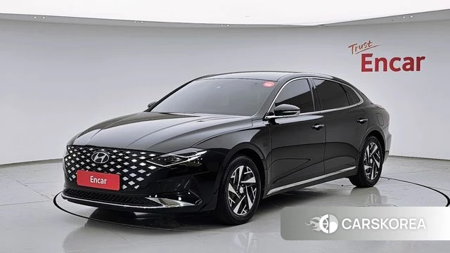 Hyundai The New Grandeur IG Hybrid 2022 Черный из Кореи