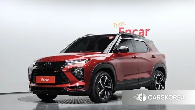 Chevrolet (GM Daewoo) Trailblazer 2020 Красный из Кореи