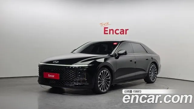 Hyundai Grandeur (GN7) 2023 Черный из Кореи