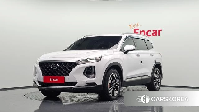 Hyundai Santa Fe TM 2018 Белый из Кореи
