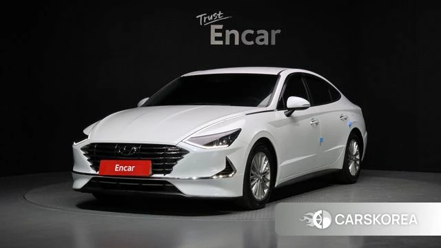 Hyundai Sonata (DN8) 2019 Белый из Кореи