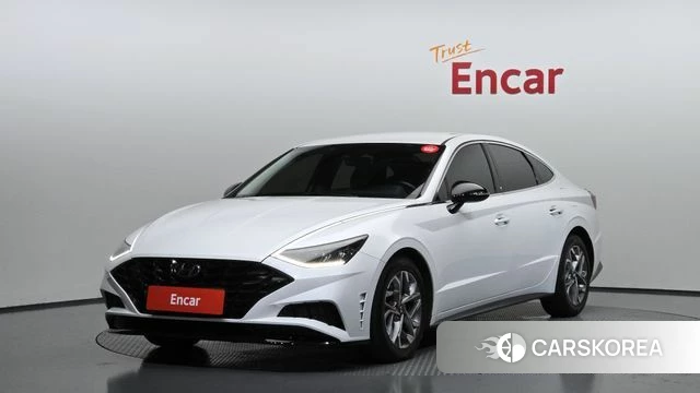 Hyundai Sonata (DN8) 2022 Белый из Кореи