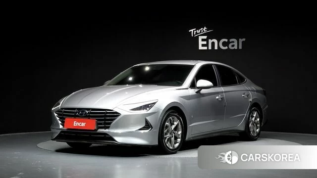 Hyundai Sonata (DN8) 2021 Серебристо-серый из Кореи