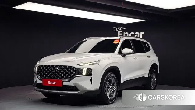 Hyundai The New Santa Fe 2022 Белый из Кореи