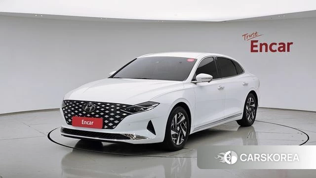 Hyundai The New Grandeur IG Hybrid 2020 Белый из Кореи