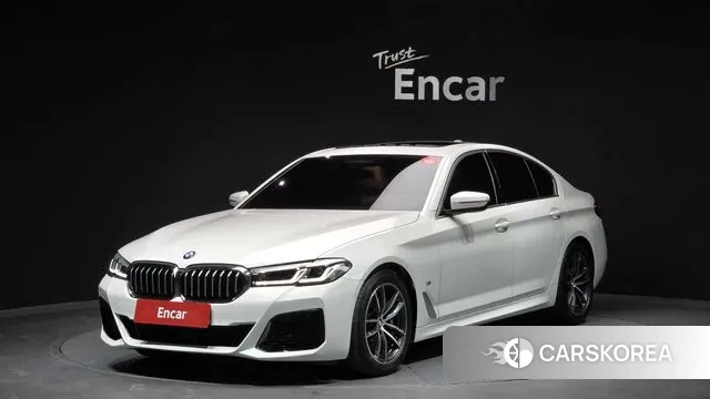 BMW 5 Series (G30) 2022 Белый из Кореи