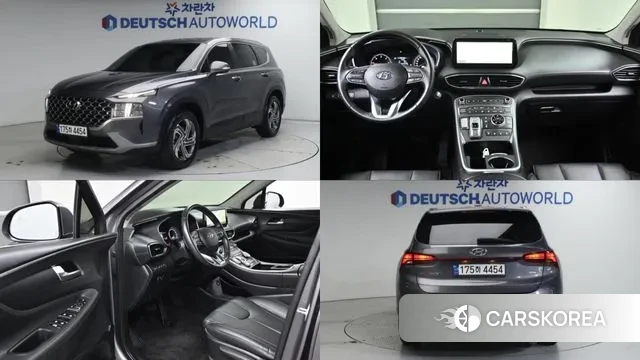 Hyundai The New Santa Fe 2023 Серый из Кореи