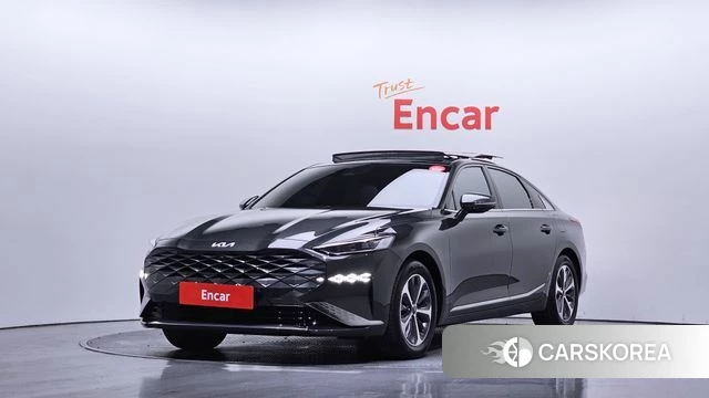 Kia K8 Hybrid 2023 Серый из Кореи