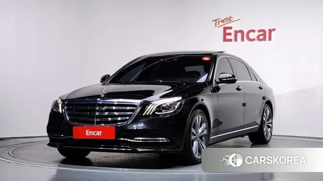 Mercedes-Benz S-Class W222 2018 Черный из Кореи