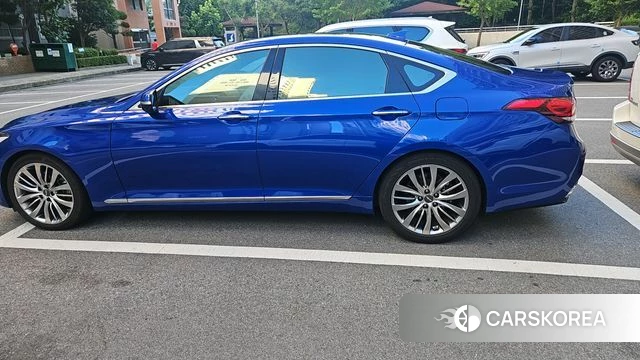 Genesis G80 2018 Синий из Кореи