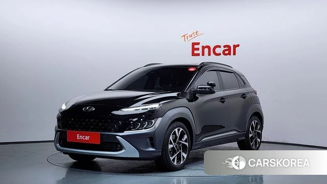 Hyundai The New Kona 2021 Черный из Кореи