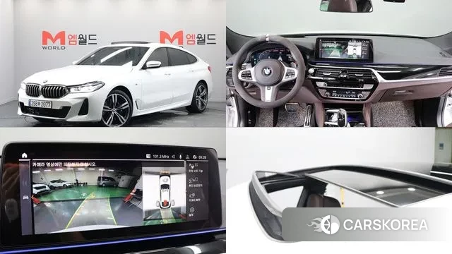 BMW 6 Series GT (G32) 2024 Белый из Кореи