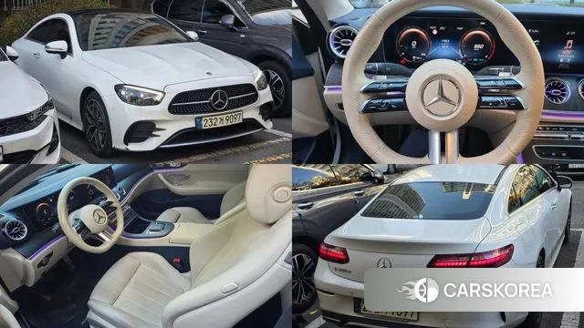 Mercedes-Benz E-Class W213 2023 Белый из Кореи