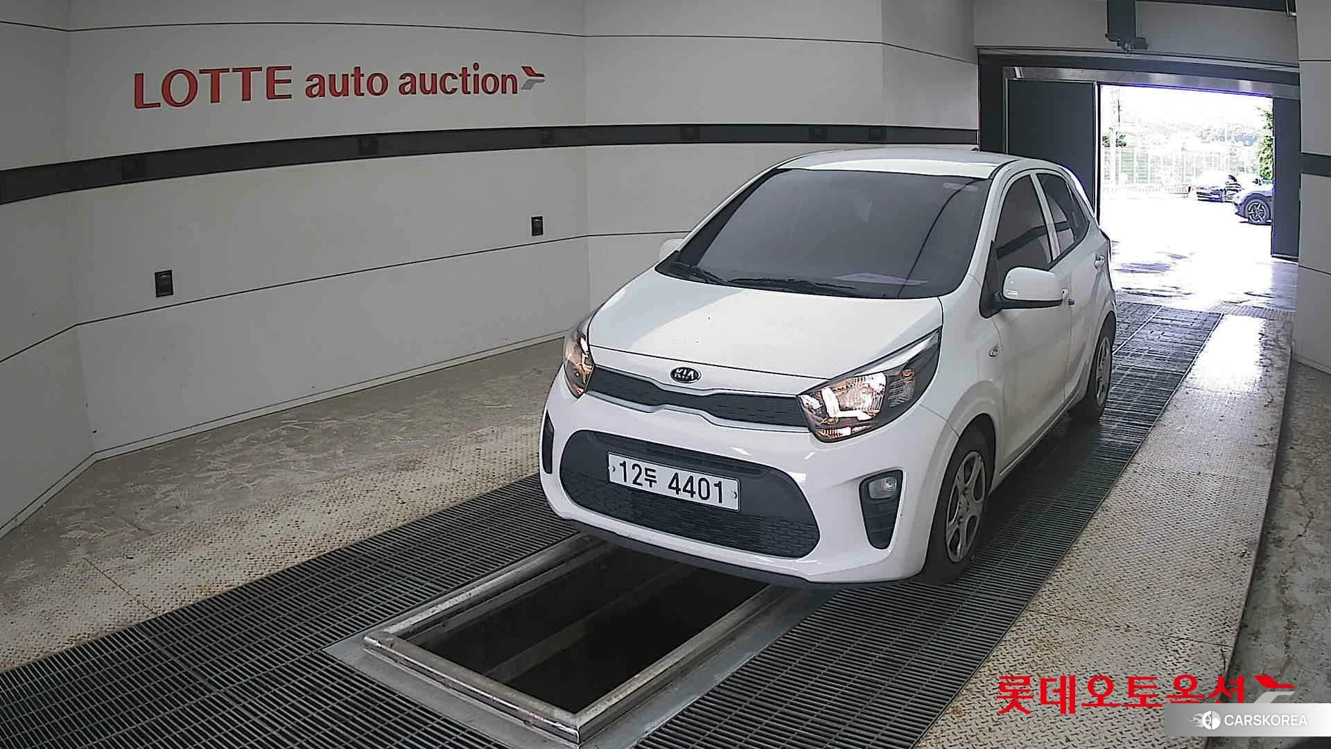 Kia Morning 2019 Белый из Кореи