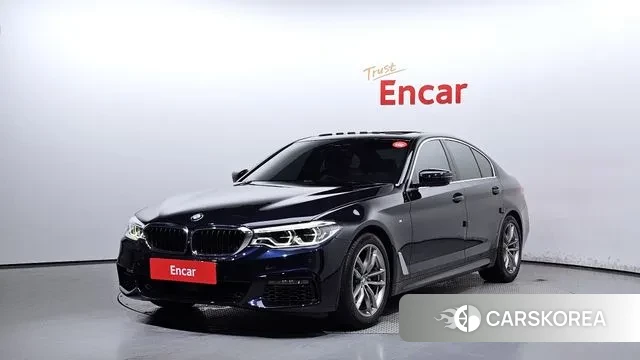 BMW 5 Series (G30) 2020 Черный из Кореи