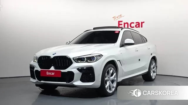 BMW X6 (G06) 2022 Белый из Кореи
