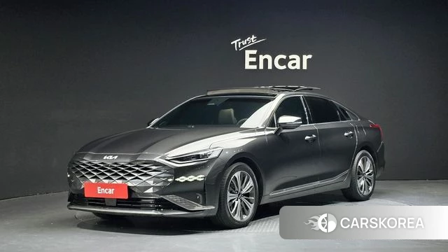 Kia K8 Hybrid 2022 Серый из Кореи