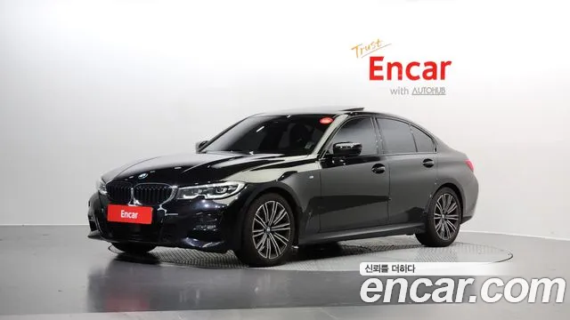 BMW 3 Series (G20) 2021 Черный из Кореи