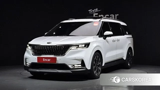 Kia Carnival 4th generation 2021 Белый из Кореи