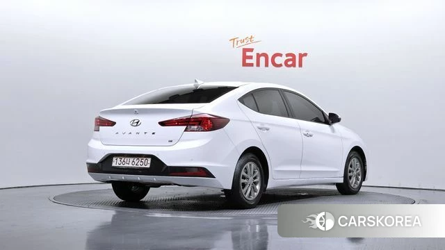 Hyundai The New Avante AD 2020 Белый из Кореи