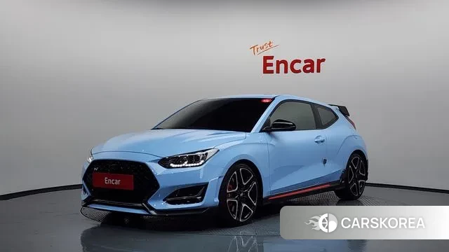 Hyundai Veloster (JS) 2021 Небесно-голубой из Кореи