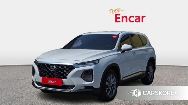 Hyundai Santa Fe TM 2019 Белый из Кореи