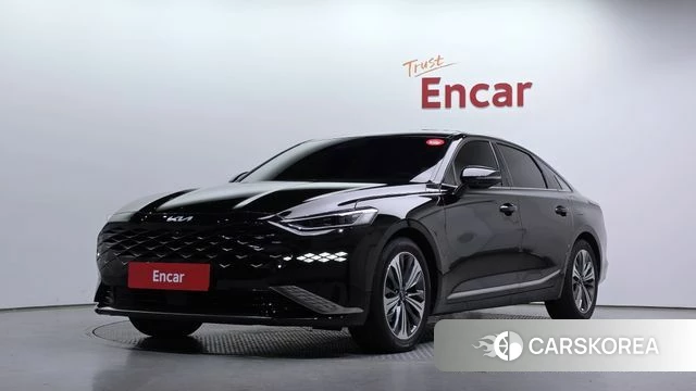 Kia K8 Hybrid 2022 Черный из Кореи
