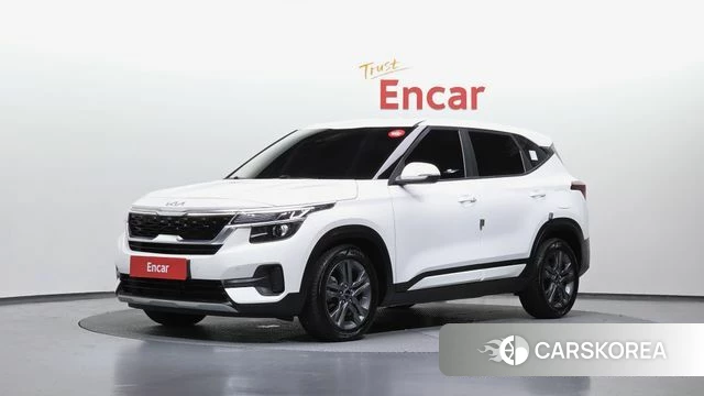 Kia Seltos 2022 Белый из Кореи