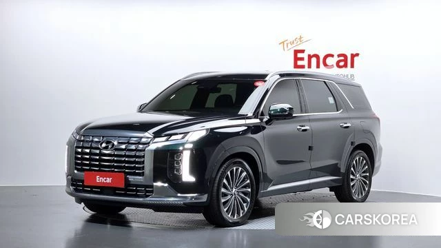 Hyundai The New Palisade 2023 Темно-зеленый из Кореи