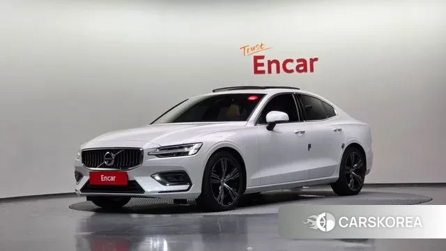 Volvo S60 3rd generation 2020 Белый из Кореи