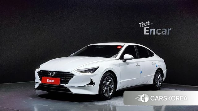 Hyundai Sonata (DN8) 2019 Белый из Кореи