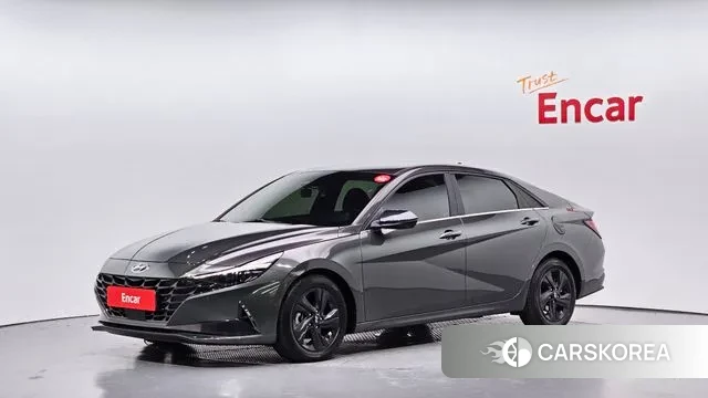 Hyundai Avante (CN7) 2021 Серый из Кореи