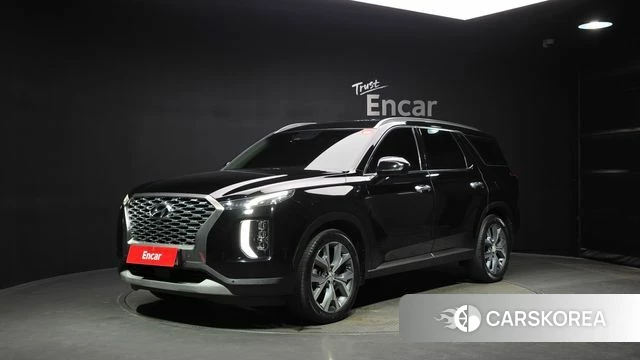 Hyundai Palisade 2019 Черный из Кореи