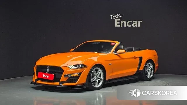 Ford Mustang 2020 Оранжевый из Кореи