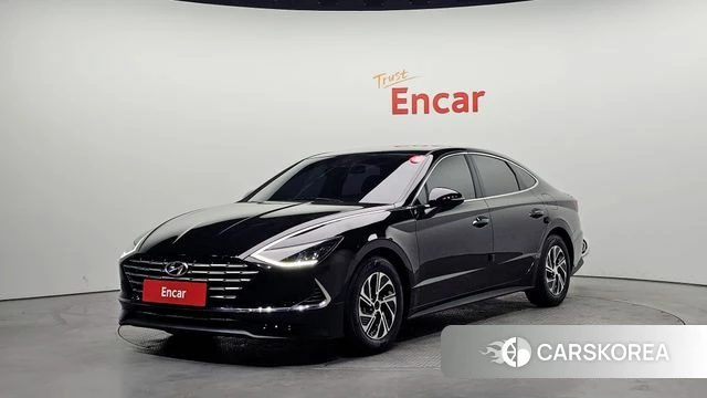 Hyundai Sonata Hybrid (DN8) 2022 Черный из Кореи