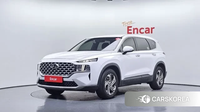 Hyundai The New Santa Fe 2021 Белый из Кореи