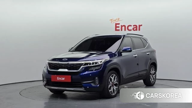 Kia Seltos 2019 Синий из Кореи