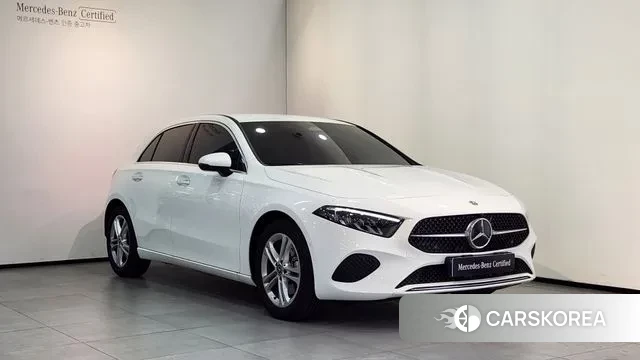 Mercedes-Benz A-Class W177 2024 Белый из Кореи