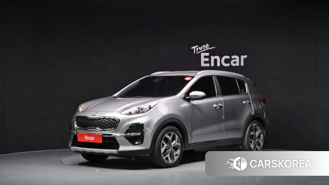 Kia Sportage The Bold 2020 Серебристо-серый из Кореи