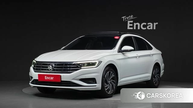 Volkswagen 7th Generation of Jetta 2021 Белый из Кореи